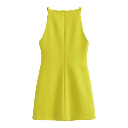 MUJER White Mini Dress Woman Sleeveless Summer Short Dresses For Women 2025 Off Shoulder Black Sexy Dress Evening Party Dresses