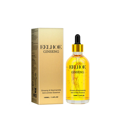 EELHOE Ginseng Essence for Skin Tightening Rejuvenate the Face Moisturing Nourishing Nicotinamide Hyaluronic Acid Facial Serum 100ml