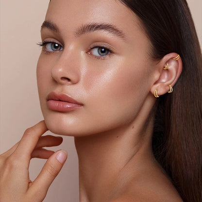 F136 G23 Titanium Nose Ring 16G Hinged Segment CZ Septum Clicke Daith Earrings Hoops Ear Cartilage Tragus Helix Piercing Jewelry