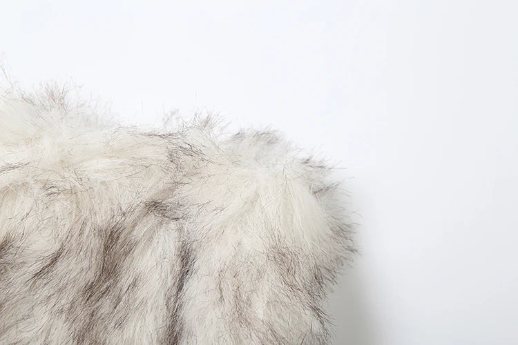 Weird Puss Sexy Furry Collar Junpsuits+Foot Cover Woman Hipster Autumn Full Sleeve Skinny Peach Hip Midnight Party Club Overalls Badiee Stylez