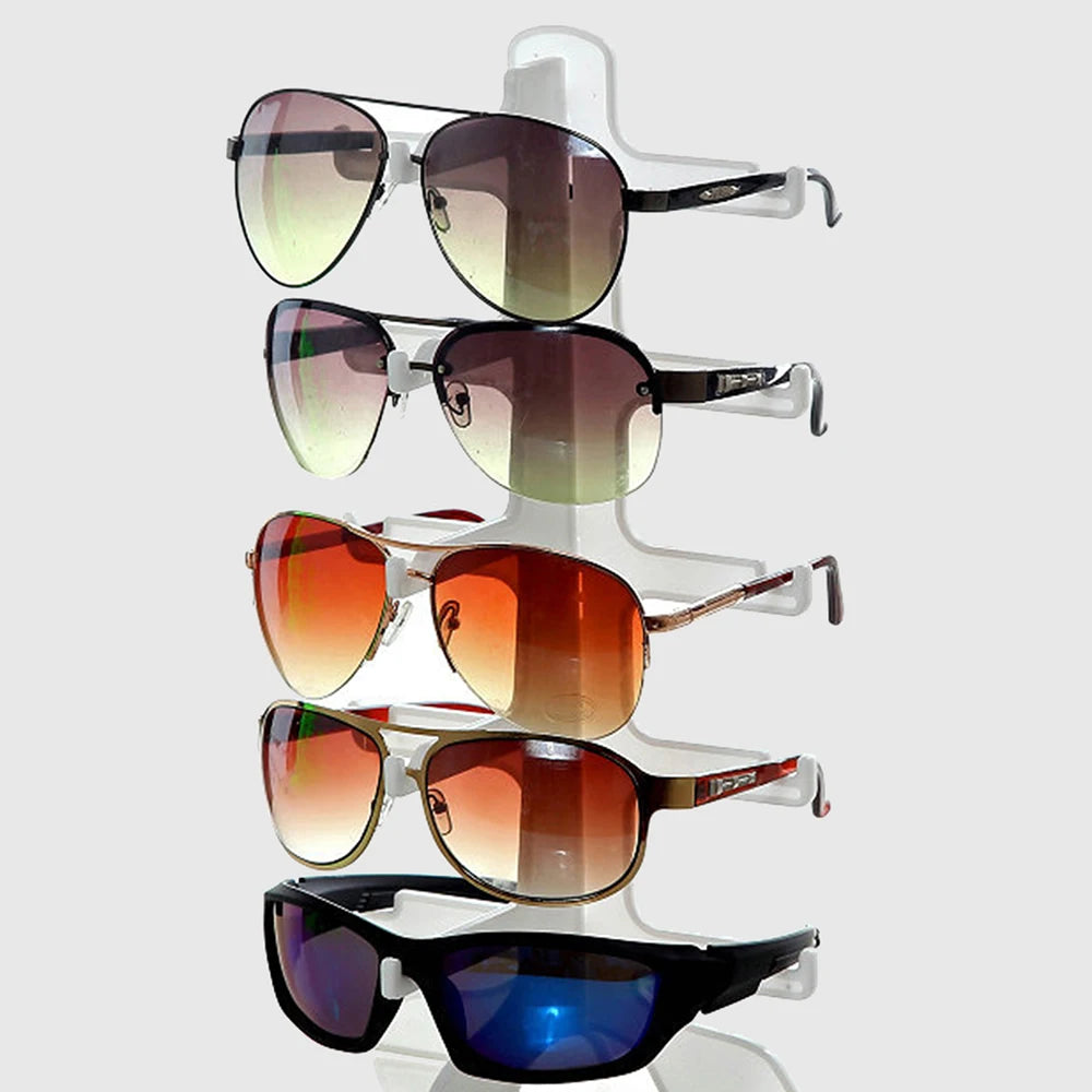1pcs Eyeglasses Sunglasses Storage Display Stand Holder Organizer Case Show Rack for 5 Glasses Sunglasses Storage Rack
