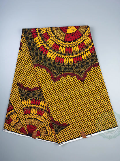 Classical Veritable Wax Guaranteed Real wax print fabric dutch hollandais pagne africa Dress 100% cotton 6yards