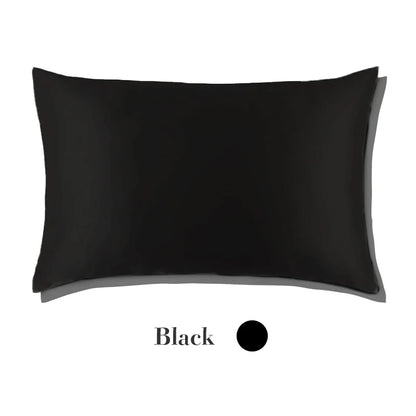 22 Momme 100% Natural Mulberry Silk Pillowcase With OEKO-TEX Front in Real Silk & Back in Lenzing Tencel Fabric,Silk Pillow Case Badiee Stylez