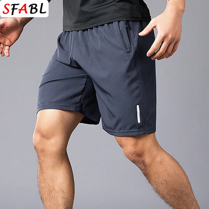 Quick-drying Shorts Men Board Short Pants Summer Breathable Sports Shorts Men Casual Elastic Running Gym Fitness Men's Shorts Badiee Stylez