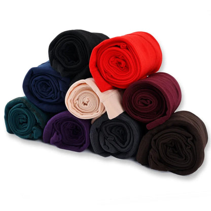 Colorful Fleece Lined Tights Women Thermal Pantyhose for Female Winter Panty Polar Skin Black Effect Stockings Thermal Leggings