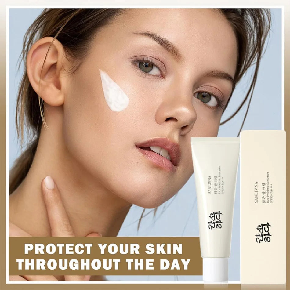 Summer sunscreen anti-ultraviolet skin care cream SPF50+ PA++++ travel outdoor sunscreen moisturizing and nourishing skin