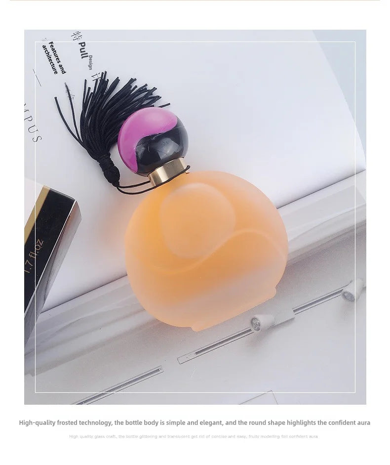 50ml Durable Fresh Citrus Smell Perfume for Ladies High-end Fragrance Long Lasting Light  Orange Flavor Badiee Stylez