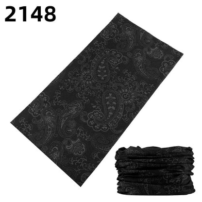 2101Unisex Climbing Hiking Scarf Sport Headwear Bandanas Motorcycle Turban Hand Band Magic Scarves Outdoor Cycling Headband Mask 2148