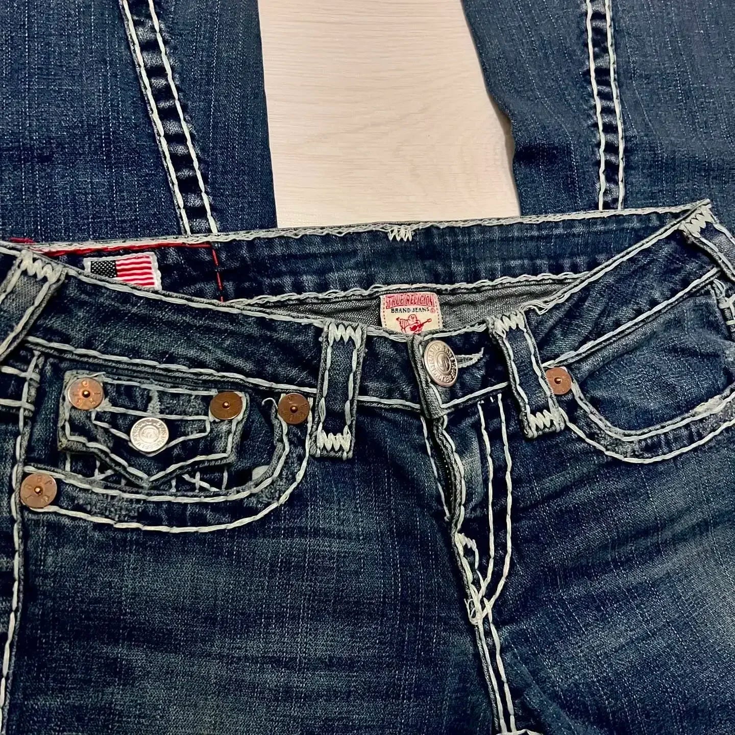 2025 Harajuku Y2K New Buddha High waist Super T Bootcut Jeans Flared Jeans Street Denim Pants High Waist Straight Leg Wide Leg