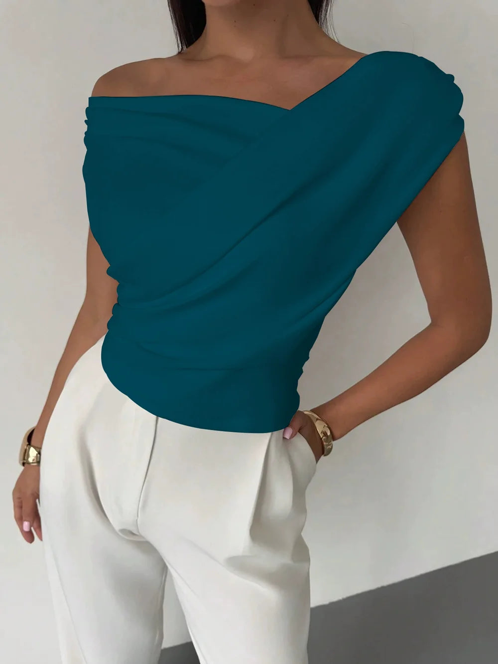Fashion Tops Tee Woman Solid Sleeveless Shirts Ladies Camisas Mujer Summer Casual Sexy Blouse Shirt Women Clothing Blusas Sea Blue