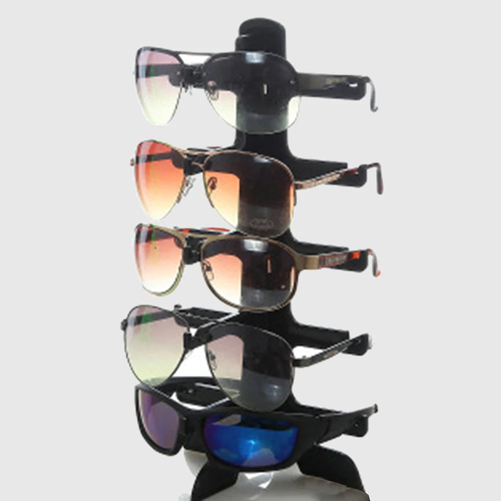 1pcs Eyeglasses Sunglasses Storage Display Stand Holder Organizer Case Show Rack for 5 Glasses Sunglasses Storage Rack