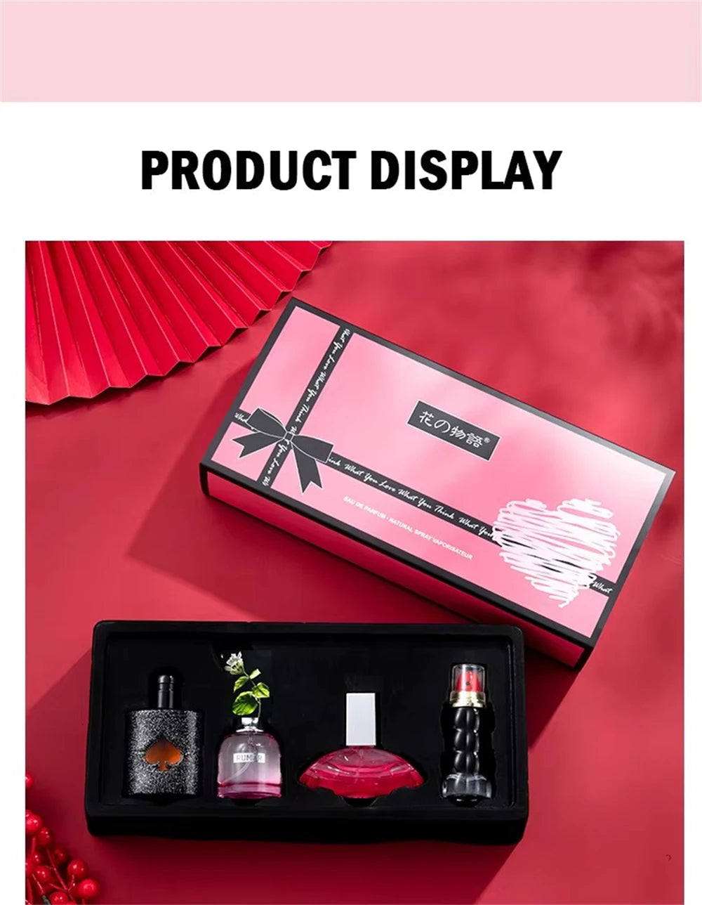 Private Brand Perfume Women Eau De Parfums Dames 105ml Perfumes De Mujer Originales Gift Box 4Pcs Set Natural Floral Scent Spray Badiee Stylez