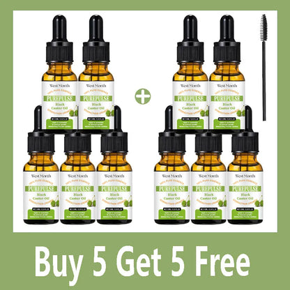 Eyelash Fast Grow Serum Lengthen Thicken Natural Curl Enlargement Eyelash Growth Natural Eyelashes Growth Serum in a week Buy 5 Get 5 Free