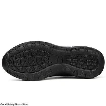 Steel Toe Safety Shoes Men Women Security Protection Work Shoes Lightweight Safety Boots Air Cushion Indestructible Shoes - Badiee Stylez