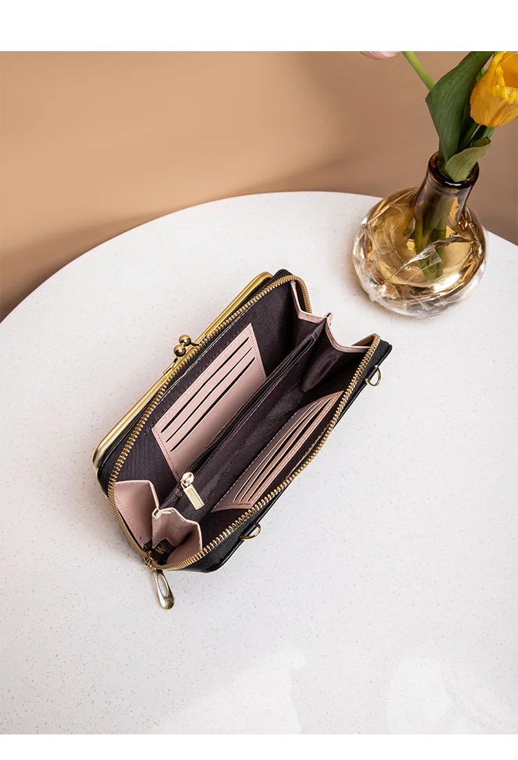 Bags for Women Trend PU Leather Handbags for Women Beige White Black Fashion Hand Bag Bolsas Para Mujeres Sac Phone Holder