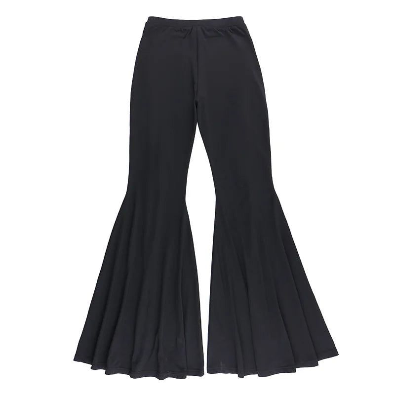 Y2K Summer Cross-band Strap Art Micro-flare Casual Pants Metal Buckle Decoration Personal Pants Women Versatile Sexy Slim Pants