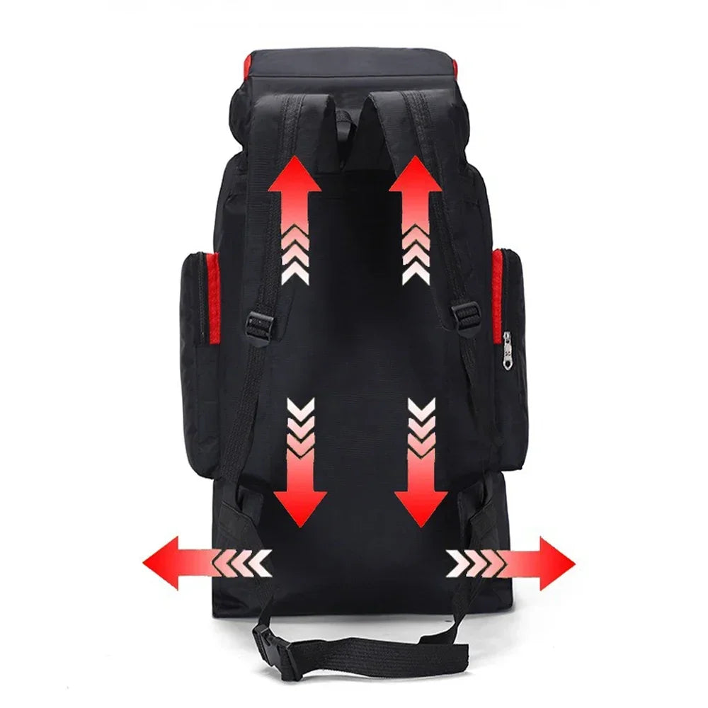 Hiking Backpack 70L Oxford Large Rucksack for Travelling Camping Hunting Bag Waterproof Lightweight Backpacks