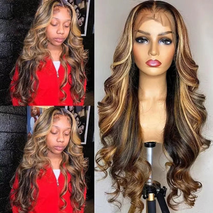 Front Body Wave Lace Wigs Human Hair Pre Pinched Human Hair Lace Closure Glueless Wigs Brazilian Human Hair Wigs For Black Women Badiee Stylez