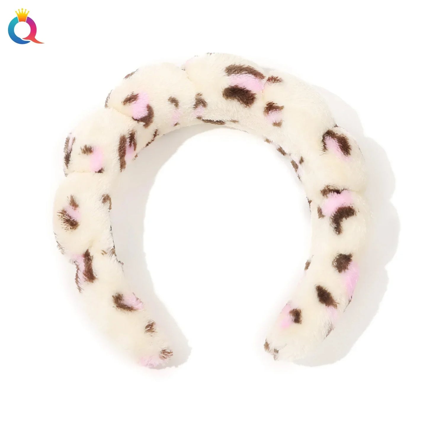 Wash Face Headbands For Women Puffy Sponge Hair Bands Cuff Waterproof Bands Absorbent Wristbands Girls Hair Accessories Set Badiee Stylez