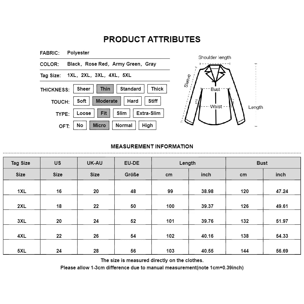 Plus Size Women's Solid Ribbed Long Sleeve Pockets Cardigan Tops Spring Autumn Ladies Casual Coatigan Outwear Size 1XL-5XL