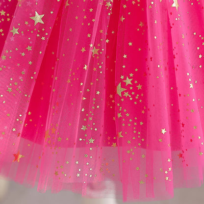 Fancy 12M Baby Sequins Tutu Gown Girl Sequin Bow 1st Birthday Princess Dress Flower Girl Costume for Wedding Party Summer Cloth