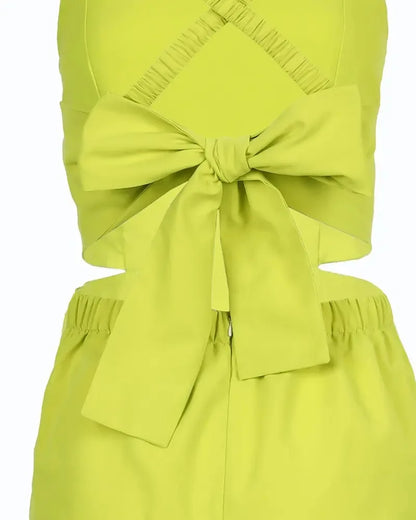 New Summer Fashion Printed Sleeveless Jumpsuit Sexy Hollow Backless Lace Up Long Jumpsuits Elegant Casual Jumpsuit With Pocket Badiee Stylez