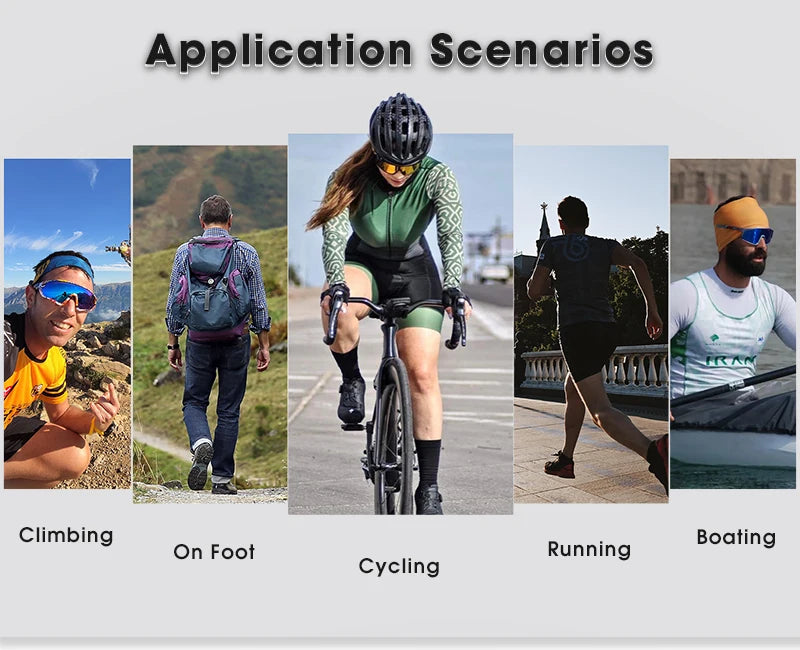 SCVCN Outdoor Photochromic Cycling Glasses Bike Sunglasses Men UV400 Eyewear Sports MTB Goggles Bicycle Riding Women Hiking New