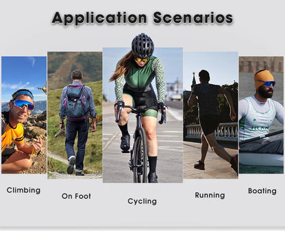 SCVCN Outdoor Photochromic Cycling Glasses Bike Sunglasses Men UV400 Eyewear Sports MTB Goggles Bicycle Riding Women Hiking New