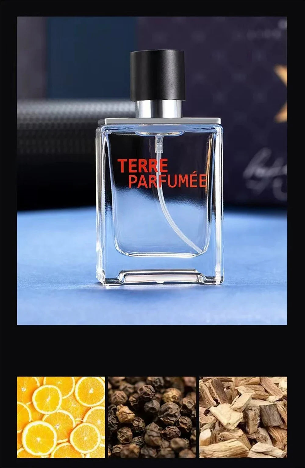 Luxury Brand Perfume Men Cologne Parfums Homme Gift Box 4Pcs Set 100ml Perfumes Masculinos Natural Floral Fruity Scent Spray - Badiee Stylez