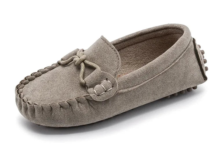 Children Loafers Shoes Boys Flat Sneakers Baby Kids Casual Shoes Toddler Girls Breathable Slip-on Shoes Soft Bottom Solid Color Badiee Stylez