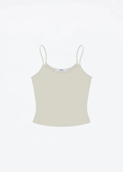 Tank Baby Blue Women's Summer Camisole Soy Color Fog Gray New Color Custom Dyed Tight Bottoming Shirt Slim Fit Top Soy-Colored