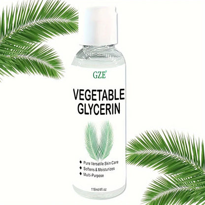 GZE Vegetable Glycerin, 100% Pure, Versatile Skin Care, Softening and Moisturizing, Multi-PURPOSE AND VERSATILE SKIN CARE