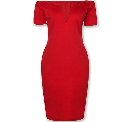 Lady V style off-the-shoulder fitted dress with a tight waist and a full skirt, a fitted evening gown for women.