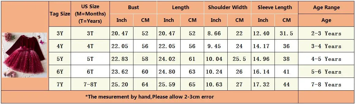 2025 Red Christmas Dress for Baby Girls Winter Long Sleeve Mesh Dresses for 3-8Yrs Kid Star Sequin Birthday Party Princess Dress