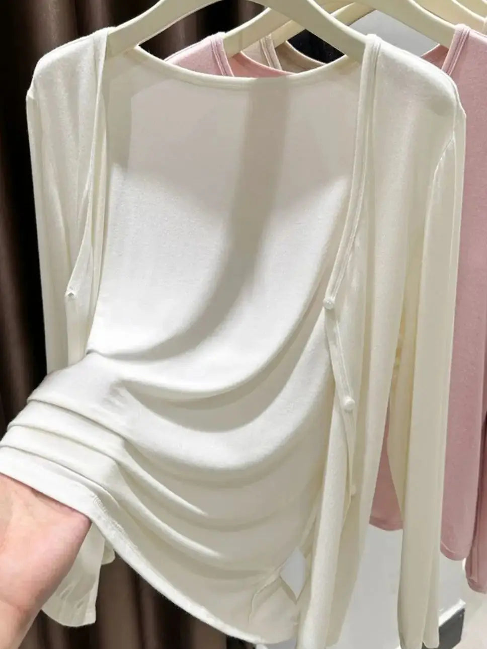 Plus Size Ice Silk Sun Protection Open Cardigan Thin Outerwear Women's Clothing for Chubby mm Short Outerwear Capelet Lace Trim