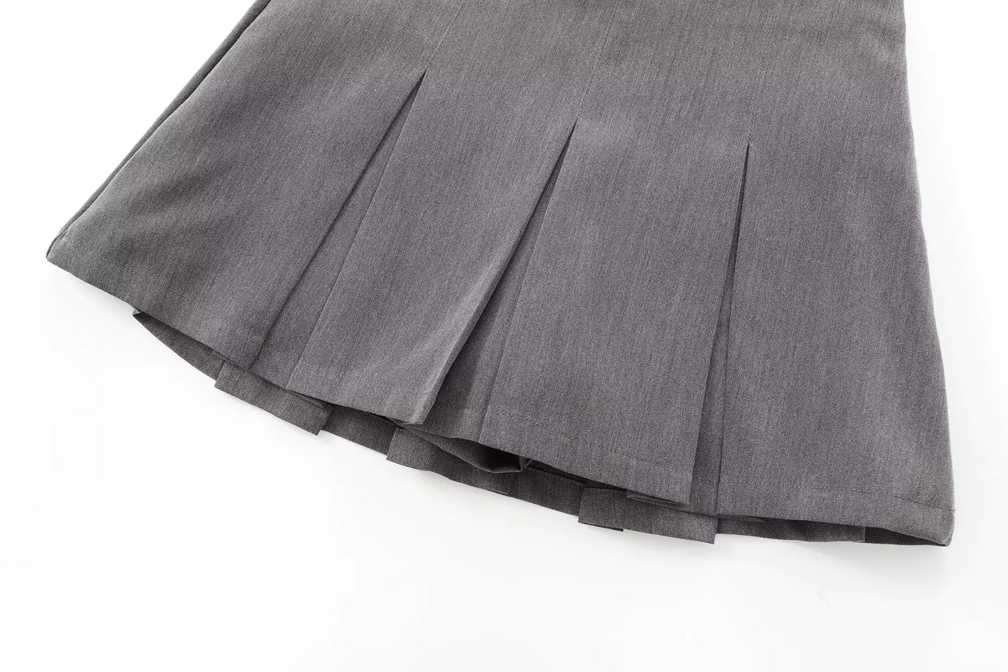 Women Pleats Short Skirts 2024 New Fashion Women Shorts Skirt Woman Mid-Waist Mini Skirts Casual Summer Skort