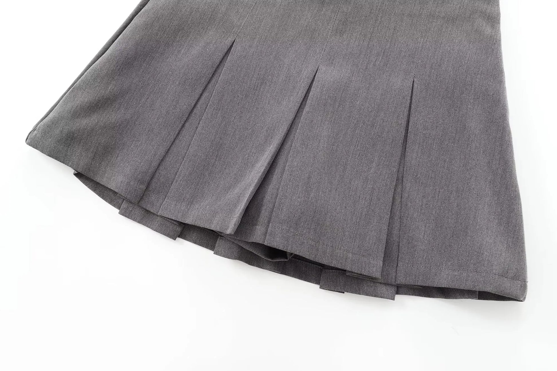 Women Pleats Short Skirts 2024 New Fashion Women Shorts Skirt Woman Mid-Waist Mini Skirts Casual Summer Skort