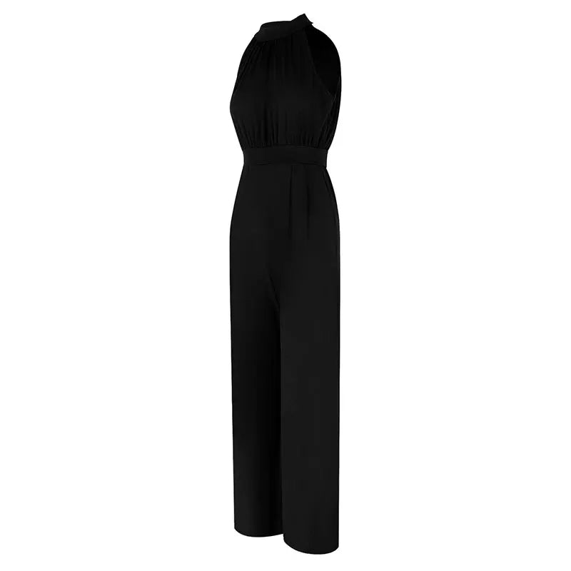 New Women's Jumpsuits Spring Streetwear Fashion Casual Slim Club Party Jumpsuits Sexy Black Sleeveless Female Elegant Clothing Badiee Stylez