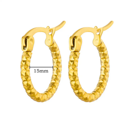 Hollow Heart Earrings for Women Stainless Steel Dangle Drop Earrings 2024 Trend Cubic Zirconia Wedding Couple Ear Jewelry aretes E4130G