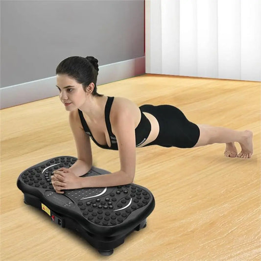 4D Vibration Fat Shaking Machine Music Multifunctional Vibration Platform Plate Mini Cardio Training Weight Loss Machine
