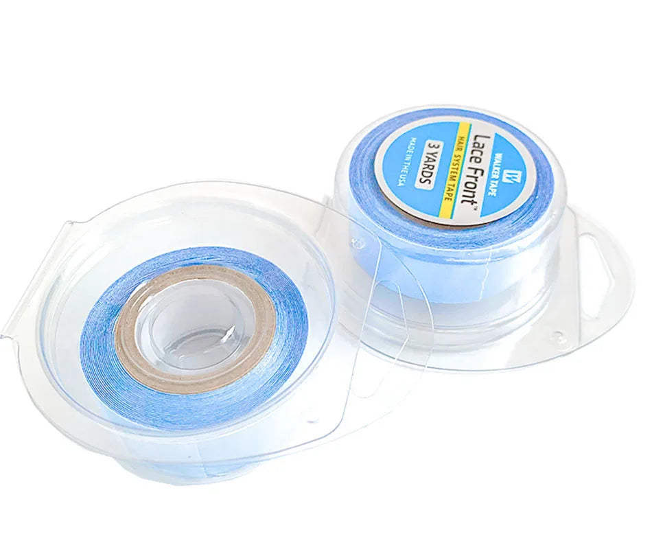 Wholesale  3yards Hair System Tape Double Side Walker Tape Blue Lace Front Wig Tape For Toupee Sweatproof Ultra Hold Wig Tape