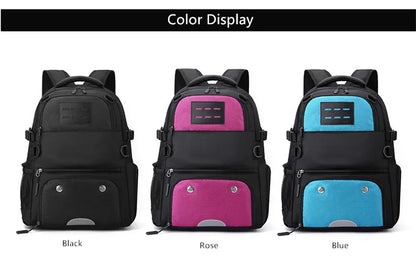 basketball sports backpack with shoe compartment man soccer bag boys football school bag black large capacity school backpack