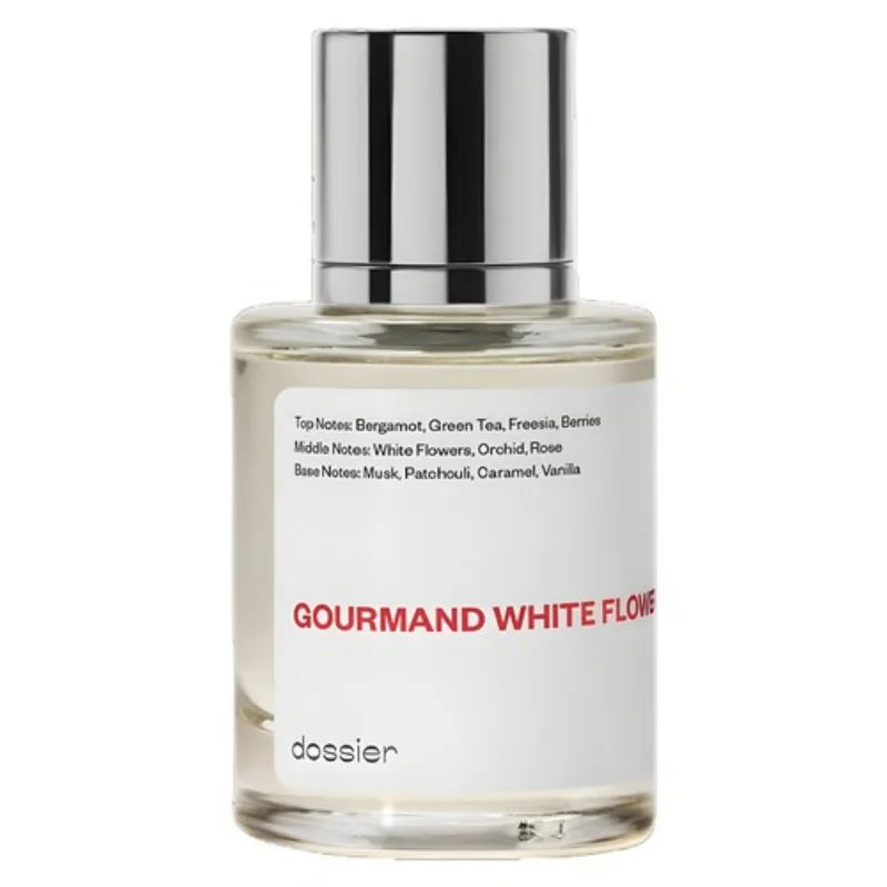 50ML Dossier Ambery Saffron Ambery Vanilla Floral Marshmallow Gourmand White Flowe Arabian Women's Perfume Birthday Present Badiee Stylez