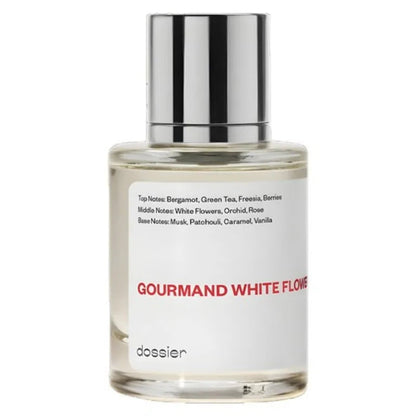 50ML Dossier Ambery Saffron Ambery Vanilla Floral Marshmallow Gourmand White Flowe Arabian Women's Perfume Birthday Present Badiee Stylez