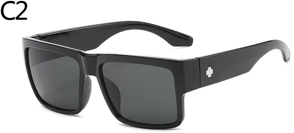 Oversized Sunglasses Men Square Driving Sun Glasses for Men 2183 Camping Hiking Fishing Shades Classic Eyewear Male UV400