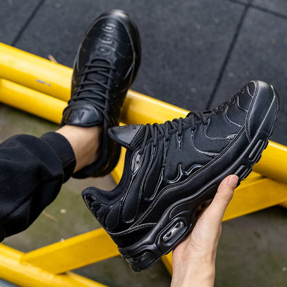 Sport Air Cushion Reflective Work Safety Boots Anti-smash Fashion Safety Shoes Steel Toe Sneaker Man Puncture Proof Work Shoes - Badiee Stylez