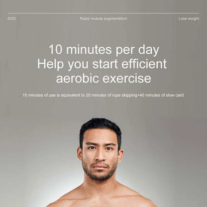 Abs Trainer EMS Abdominal Muscle Stimulator Electric Toning Belt USB Recharge Waist Belly Weight Loss Home Gym Fitness Equiment