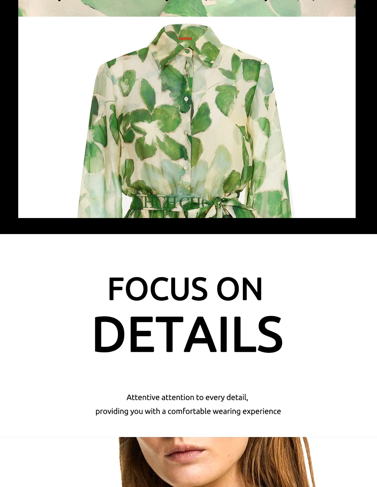 CHCH 2025 Dresses Women's New Belted Chiffon Print V-neck Chic Slim Long Dress Fashion Elegant Holiday Street Women's Dress