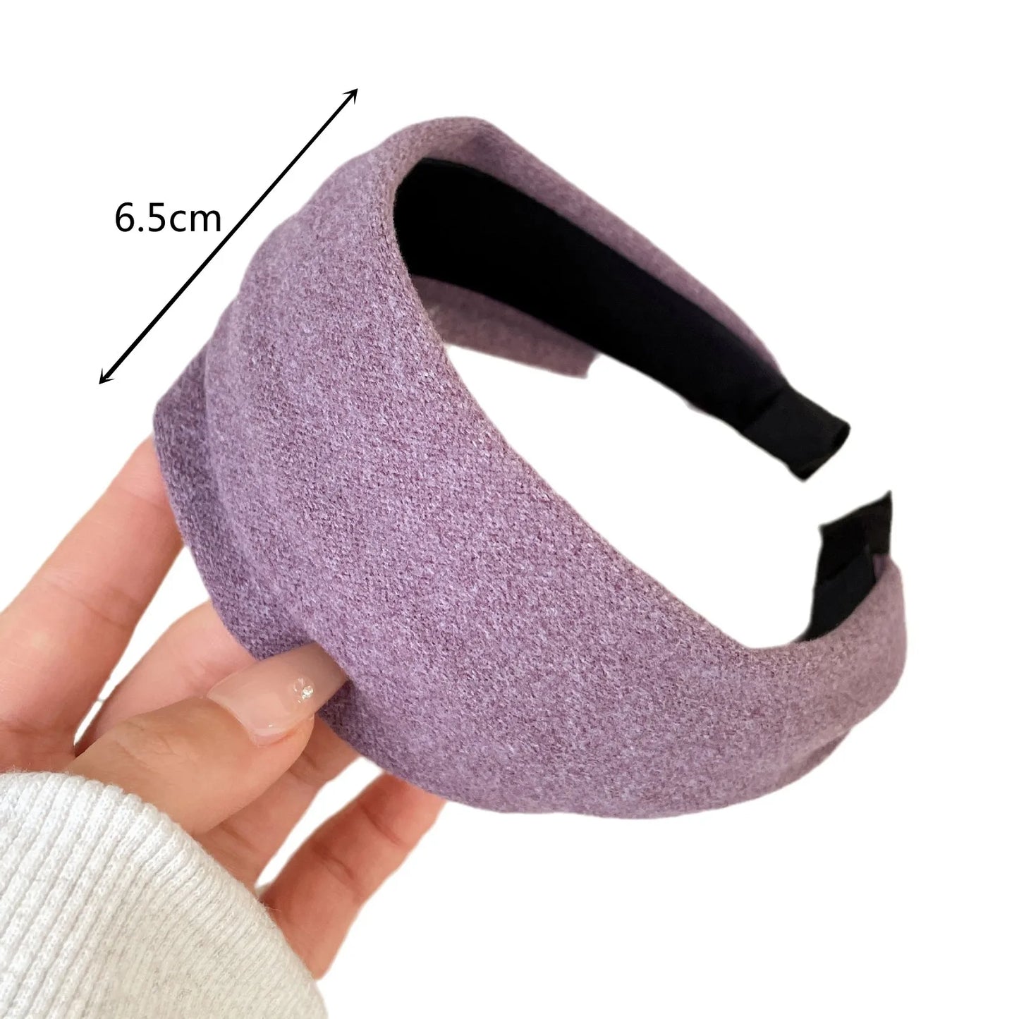 2025 Korea Fashion Elegant Wide Hairbands Headband Women Girls Gift Scrunchie Hair Head Hoop Band Accessories Headdress Headwear