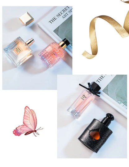 Original Women Perfume 105ml Gift Box Four Piece Set Fresh Lasting Fragrance Eau De Parfum Plant Floral Scent Fresh духи женские Badiee Stylez